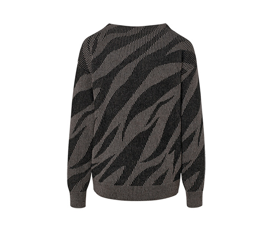 Strickpullover mit Jacquard