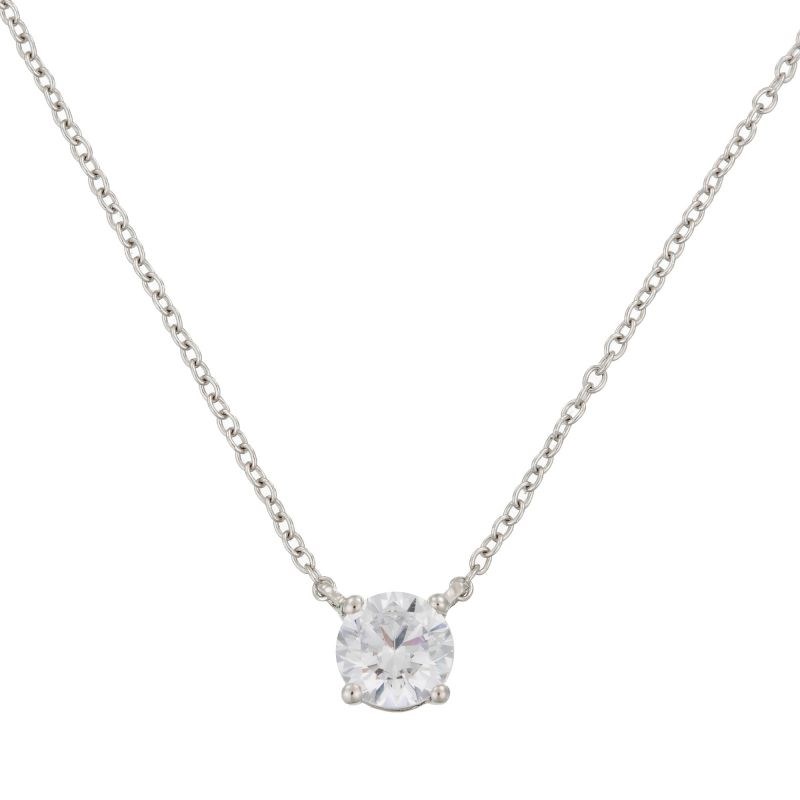 Collier Or Blanc et Diamant