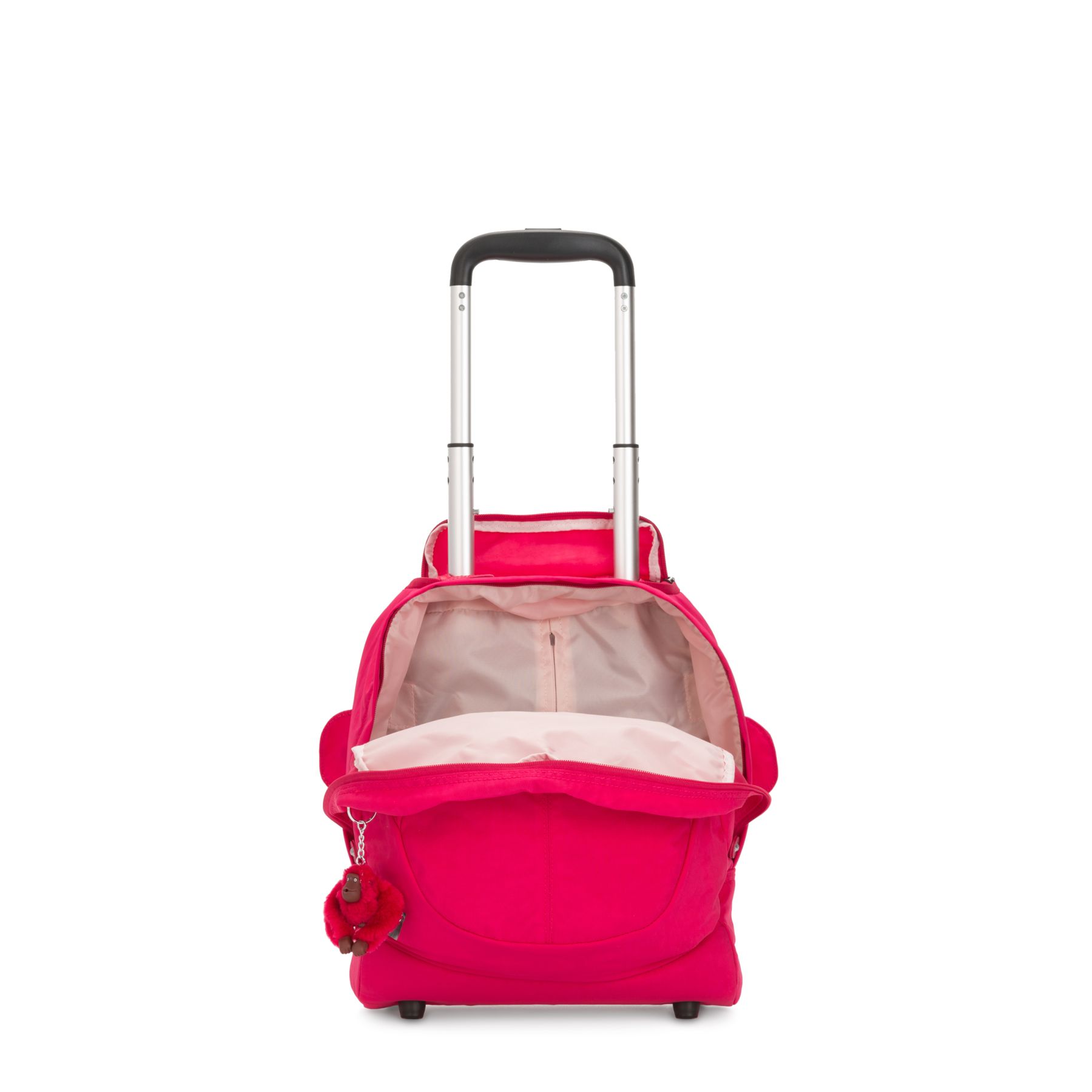 NUSI Sac d'école à deux roues pour enfants - True Pink