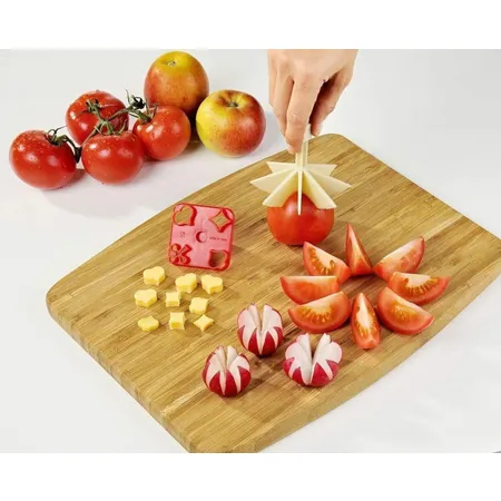 3Pagen 2er Garnier-Set für Obst, Gemüse oder Käse