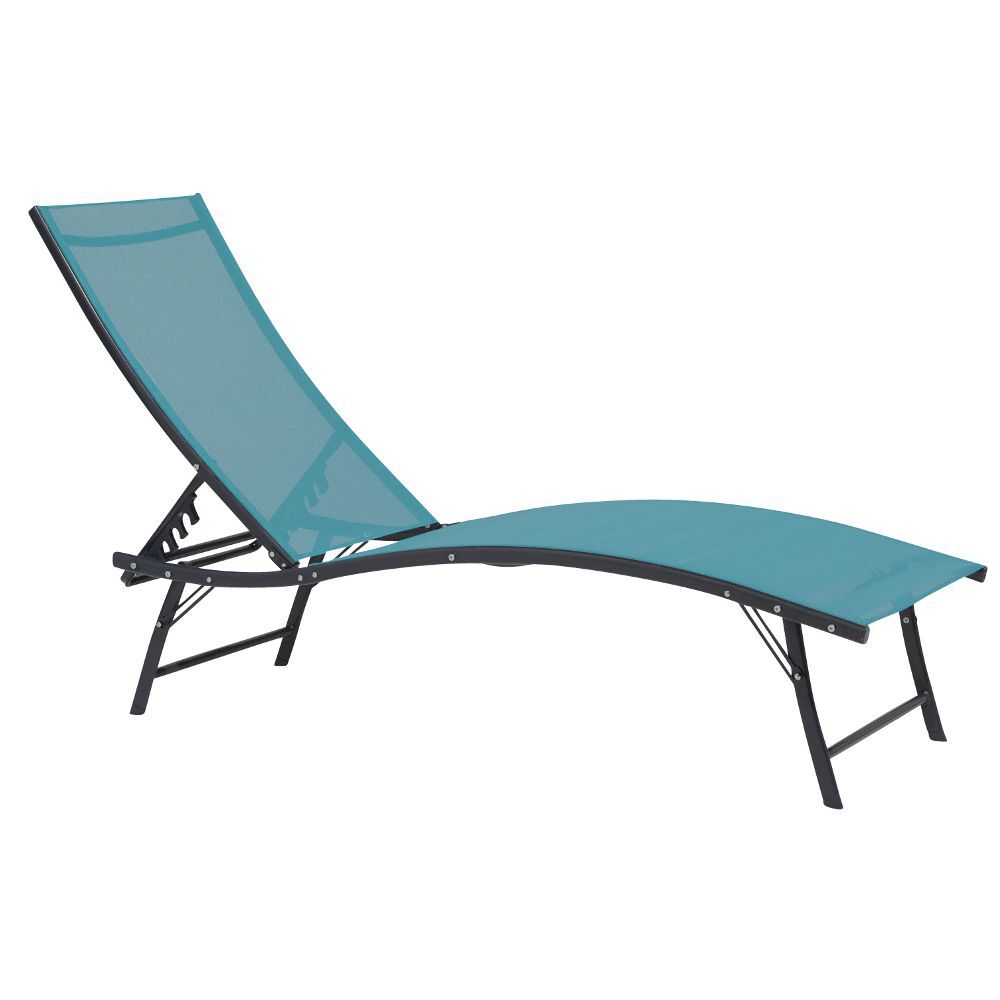 Bain de soleil Bahia 5 positions bleu