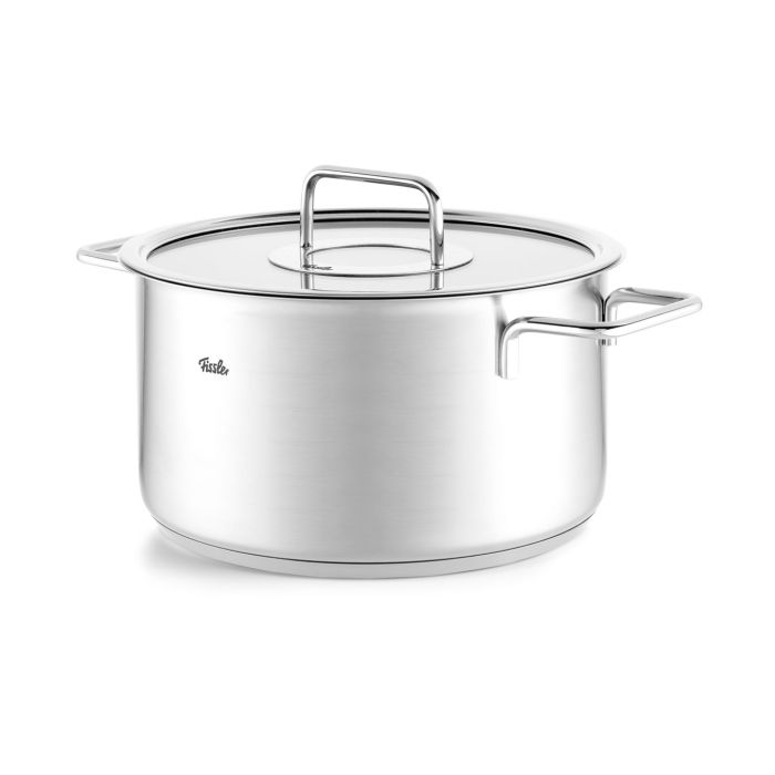 Fissler Pure Collection Kochtopf 24 cm mit Glasdeckel