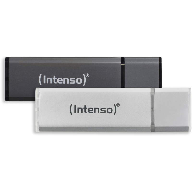 Intenso USB-Stick Alu Line, 32 GB, USB 2.0, 2 Stück