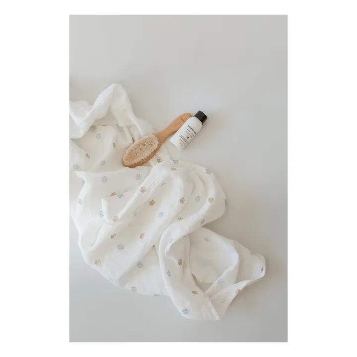 Soft Spot Lange d'emmaillotage en coton bio 120x120 cm | Seaside