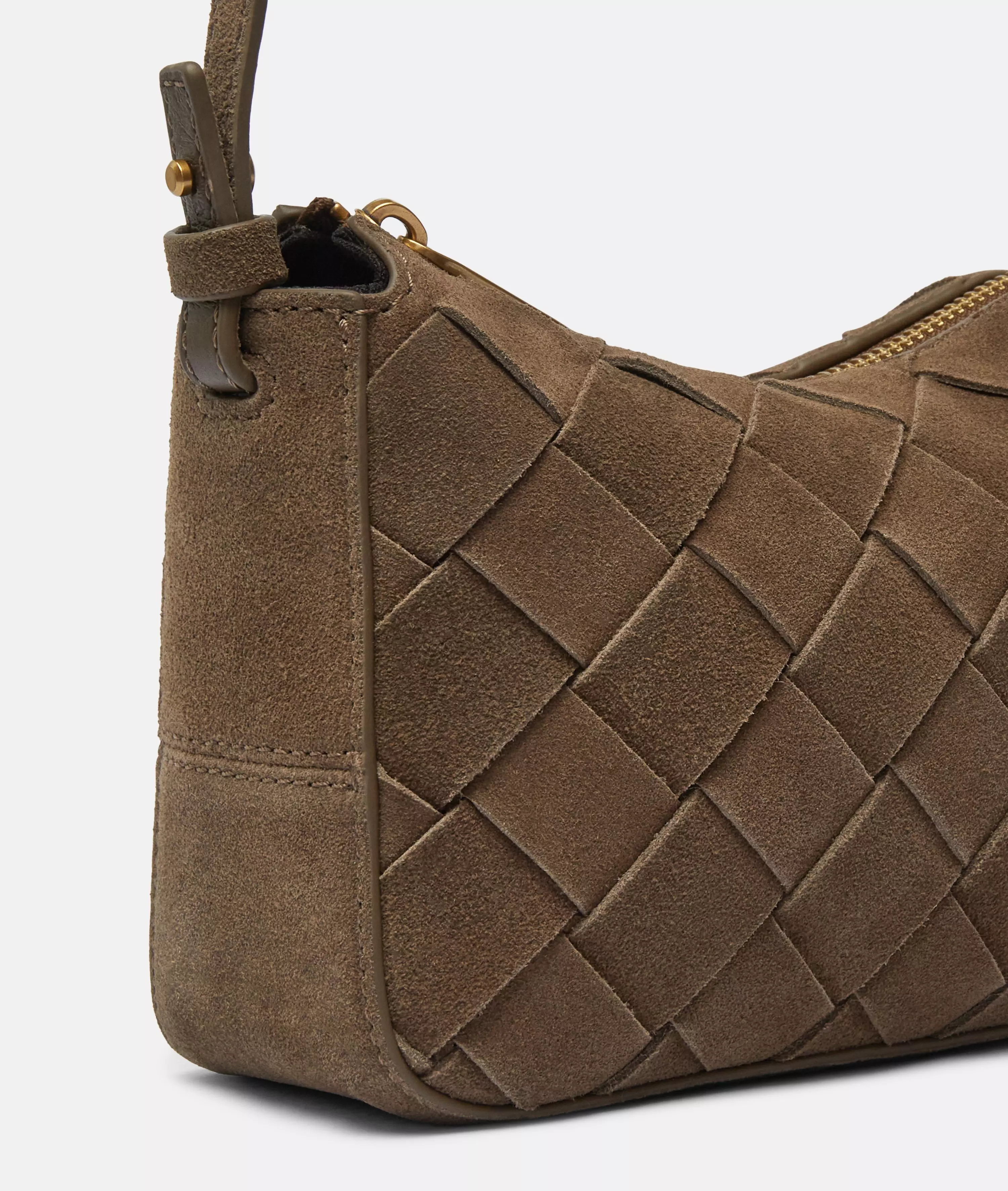 Sky II Crossbody XS Small suede shoulder bag