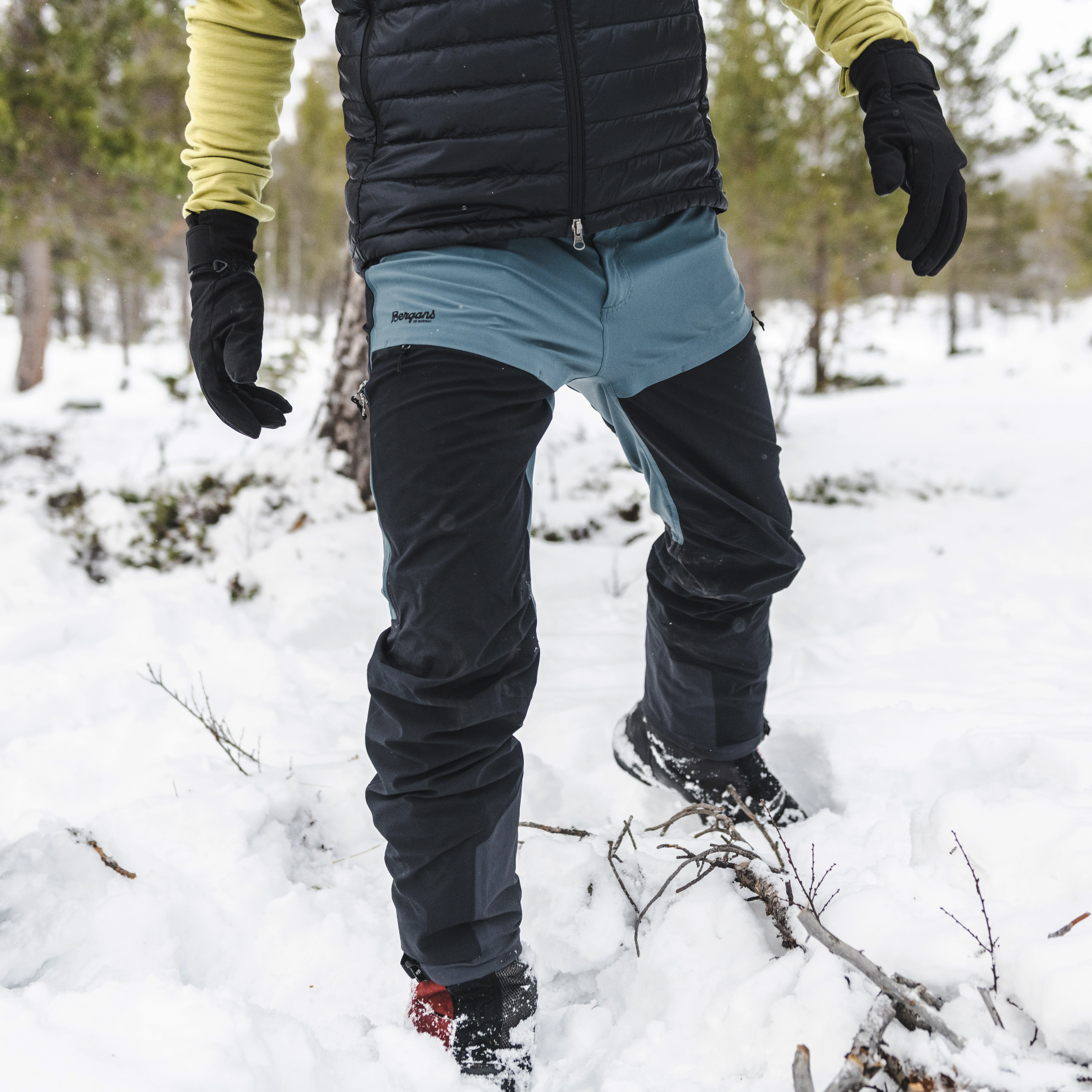 Bekkely Hybrid Pants Orion Blue / Black