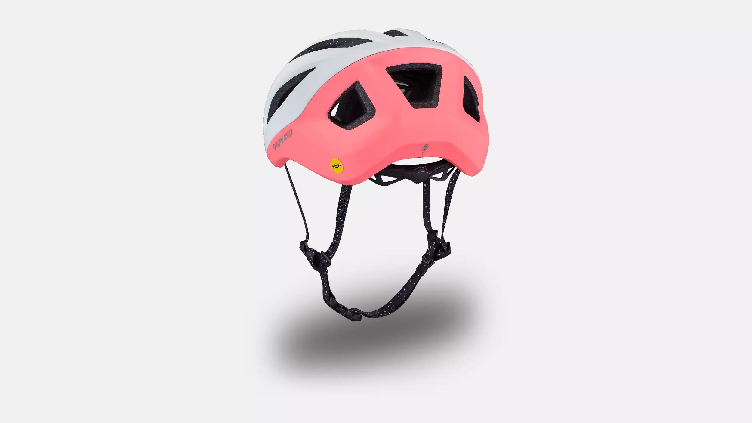 Specialized Search Race Fietshelm Wit/Roze