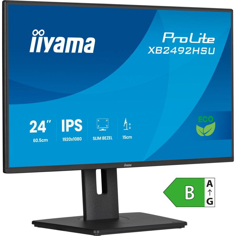 iiyama ProLite XB2492HSU-B1 écran plat de PC 61 cm (24