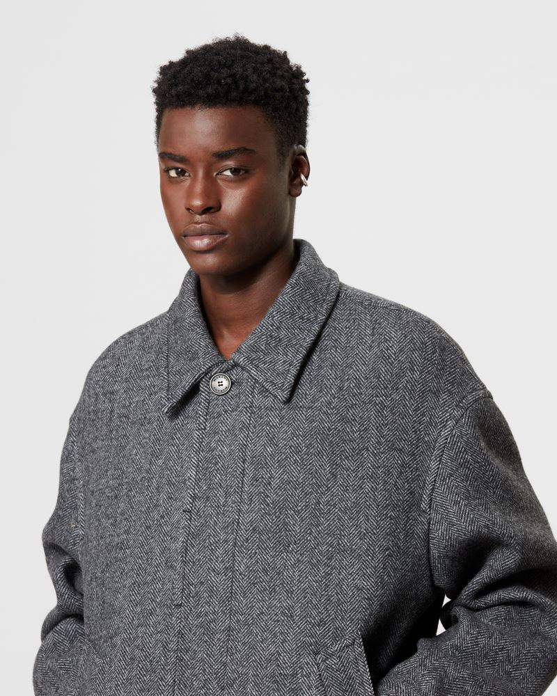 MANTEAU EN LAINE SIMON