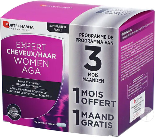 Forté Pharma Expert Cheveux Women AGA 180 Gélules