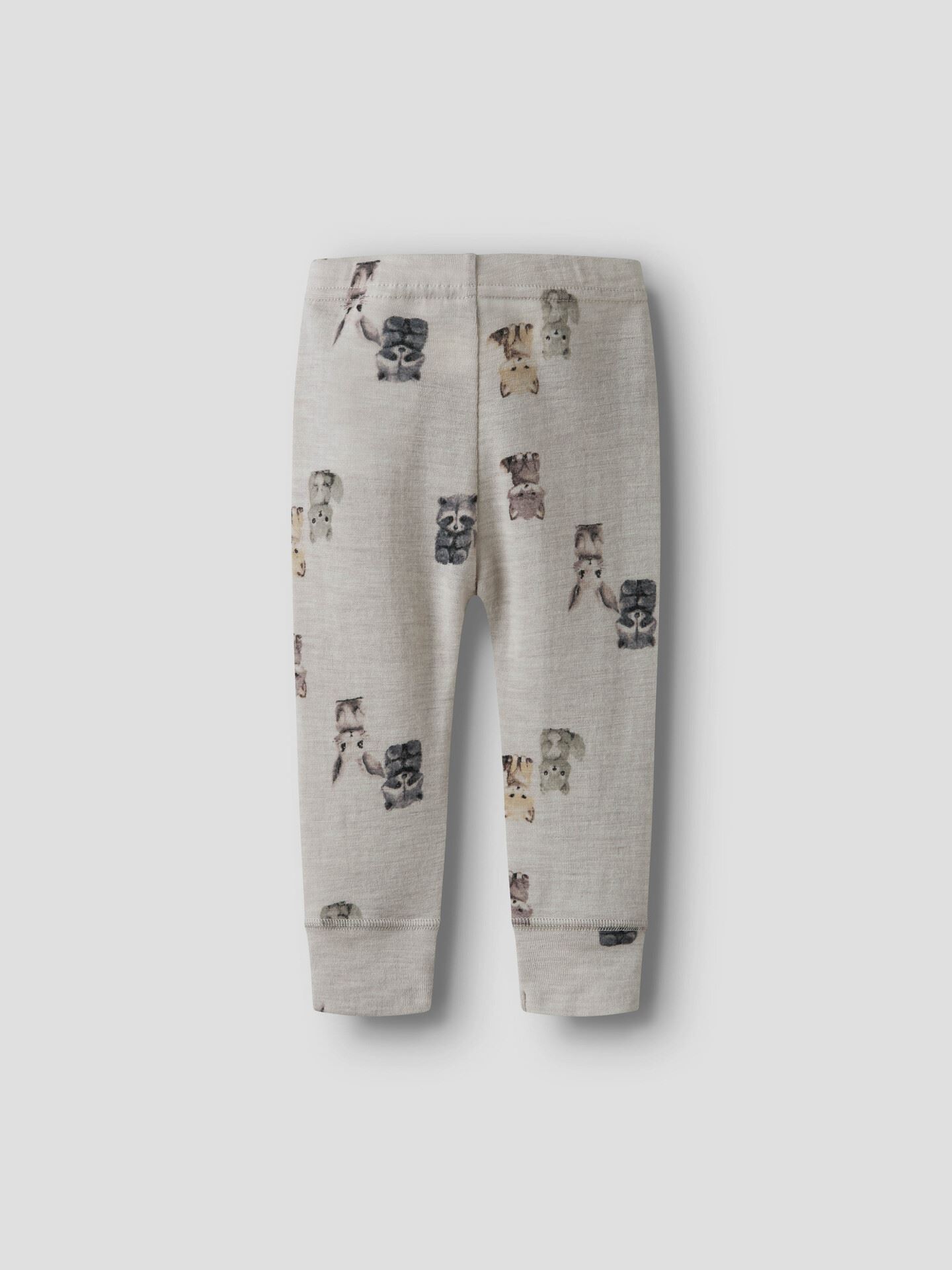 Wang Wool Rib Longjohn All Over Print