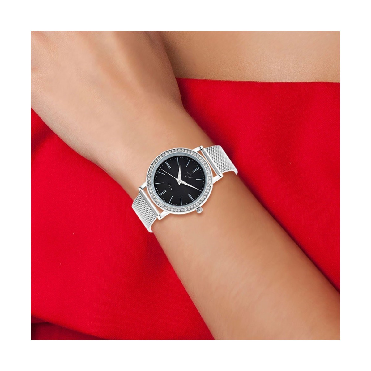 Montre Bianca SC Crystal ornée de 58 Cristaux scintillants