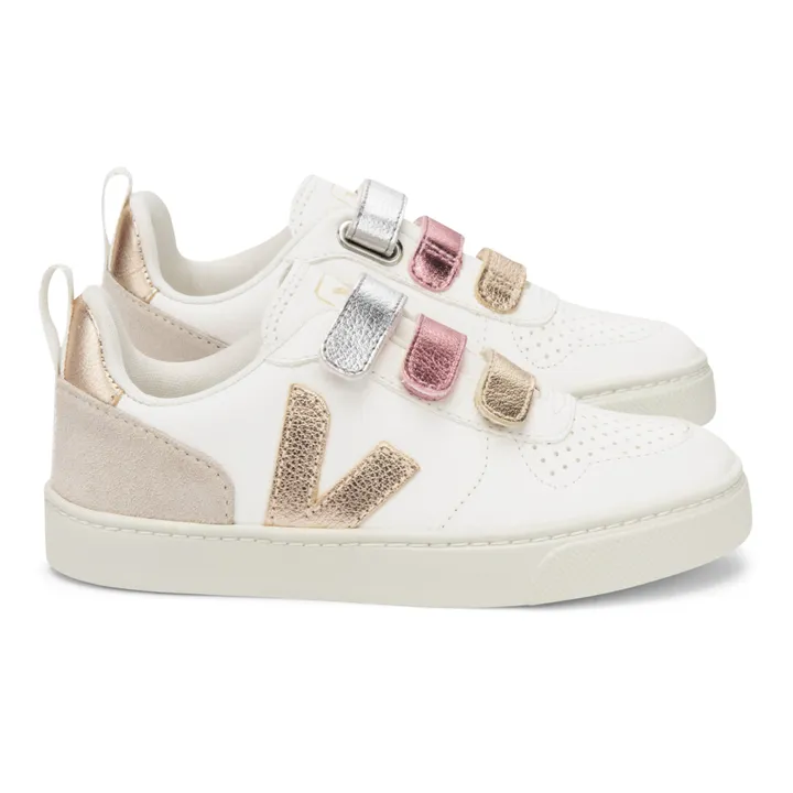 Veja Baskets V-10 Scratchs | Doré