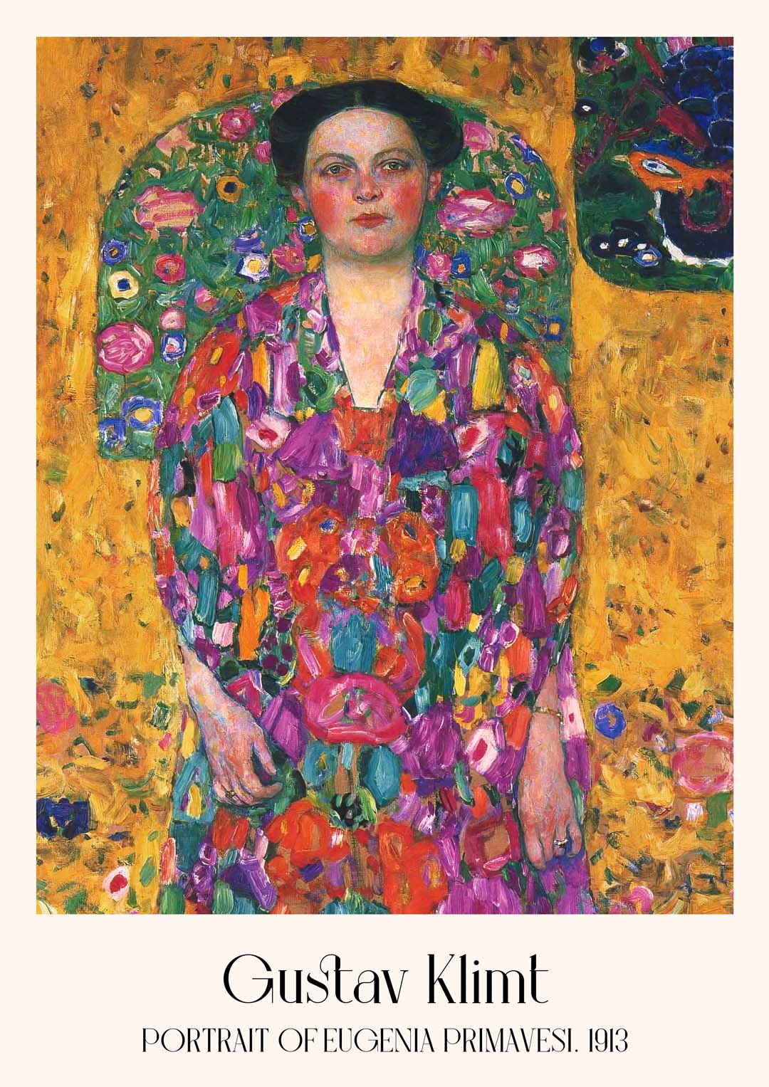 Porträt von Eugenia Primavesi by Gustav Klimt
