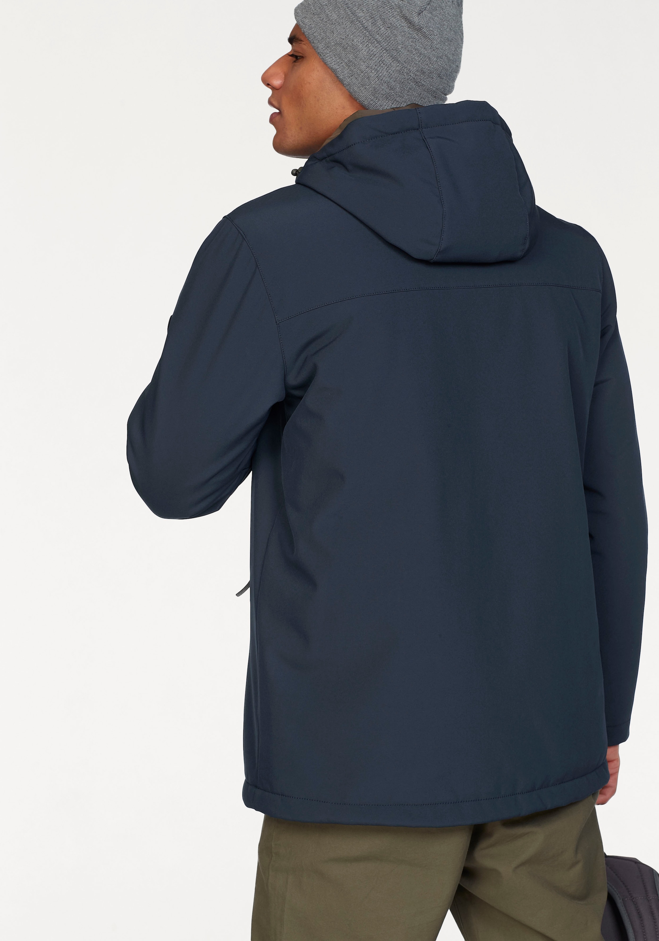 Polarino Winterjacke mit Kapuze atmungsaktiv,  wasserabweisend,  winddicht