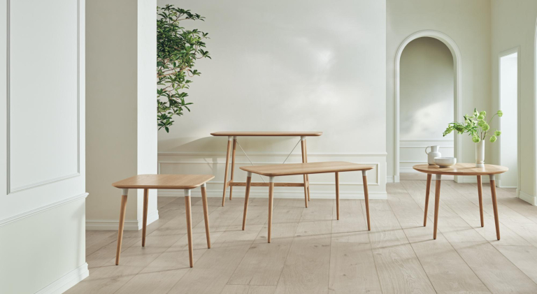 Bolia Seed eettafel 80x80 eiken zwart