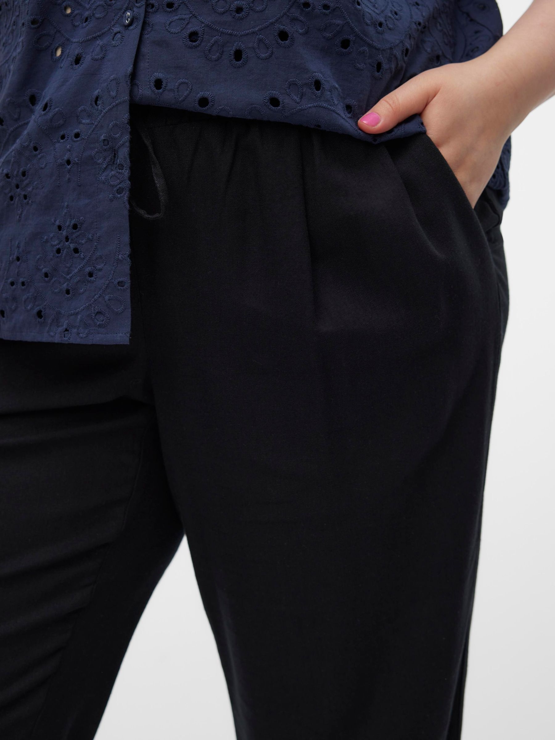 Vero Moda Curve Schlupfhose »VMJESMILO ANKLE PANTS WVN GA NOOS CUR«  Sommerhose