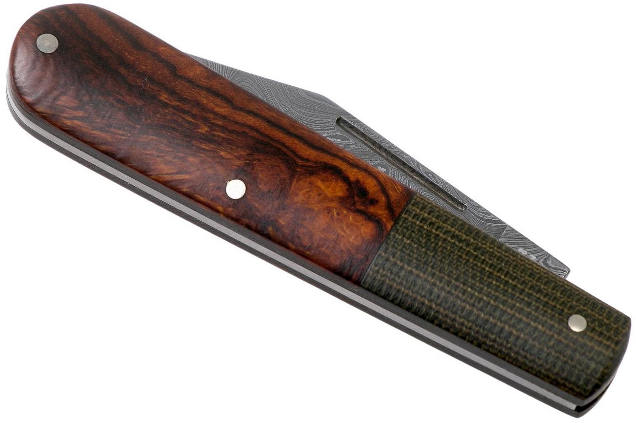 Böker Barlow Integral Desert Ironwood Leopard  Damascus 100501DAM zakmes