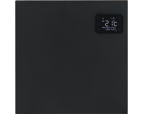 Eurom Alutherm 400XS convectorkachel, 42,9 x 40 x 21,5 cm, 400 watt, met wifi en afstandsbediening, zwart