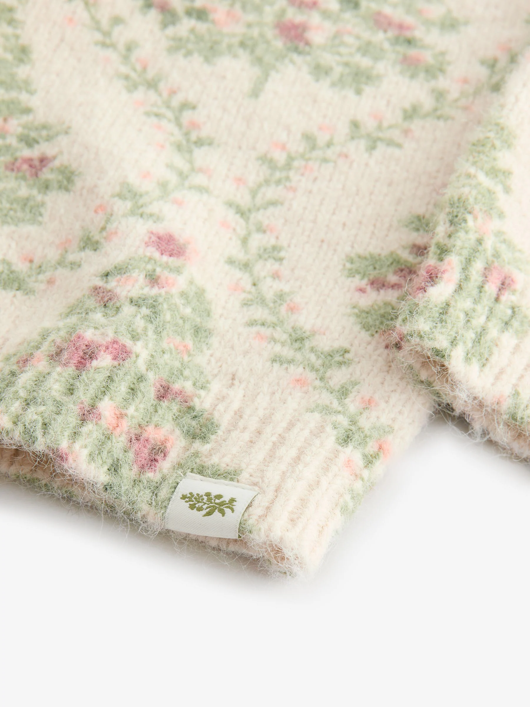 Laura Ashley feestelijke Kerstmis Trui met een vleugje wol