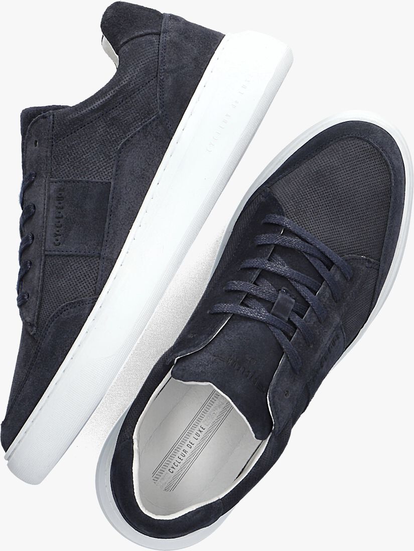 CYCLEUR DE LUXE blauwe cycleur de luxe lage sneakers gravity