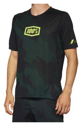 Maillot Manches Courtes 100% Airmatic Limited Edition Noir / Camo