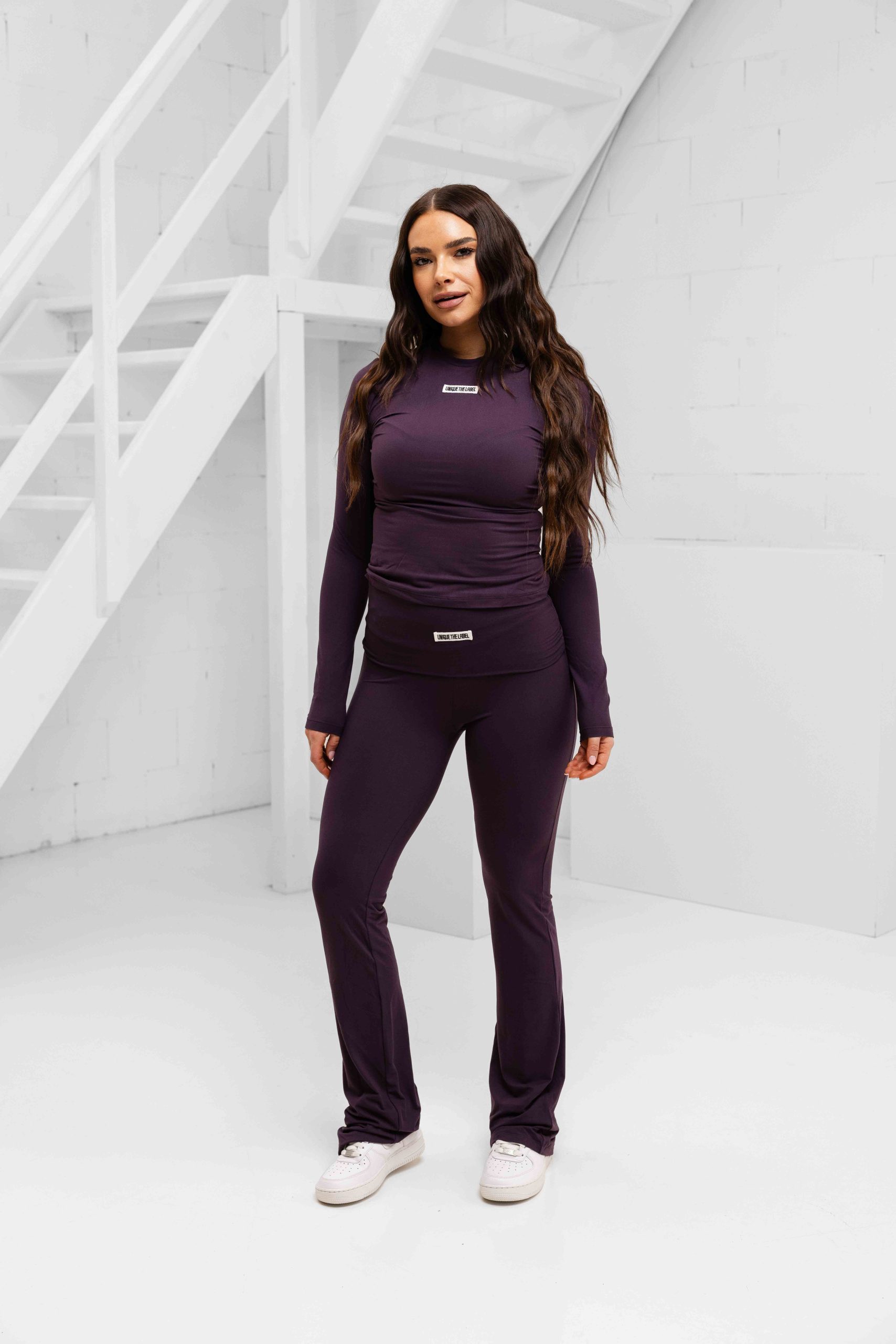 Unique The Label Nena Pants Dames Paars