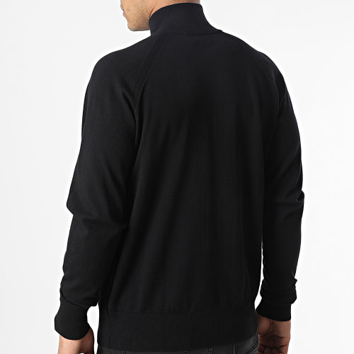 Pull Col Zippé 0722 Noir