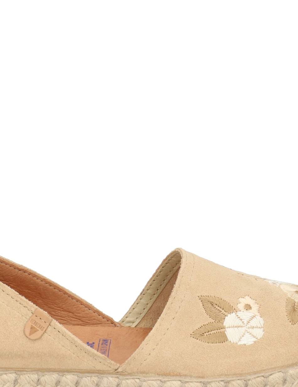 Veloursleder Espadrille