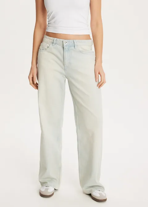 Sadie baggy jeans low waist blauw (BLW.BL)