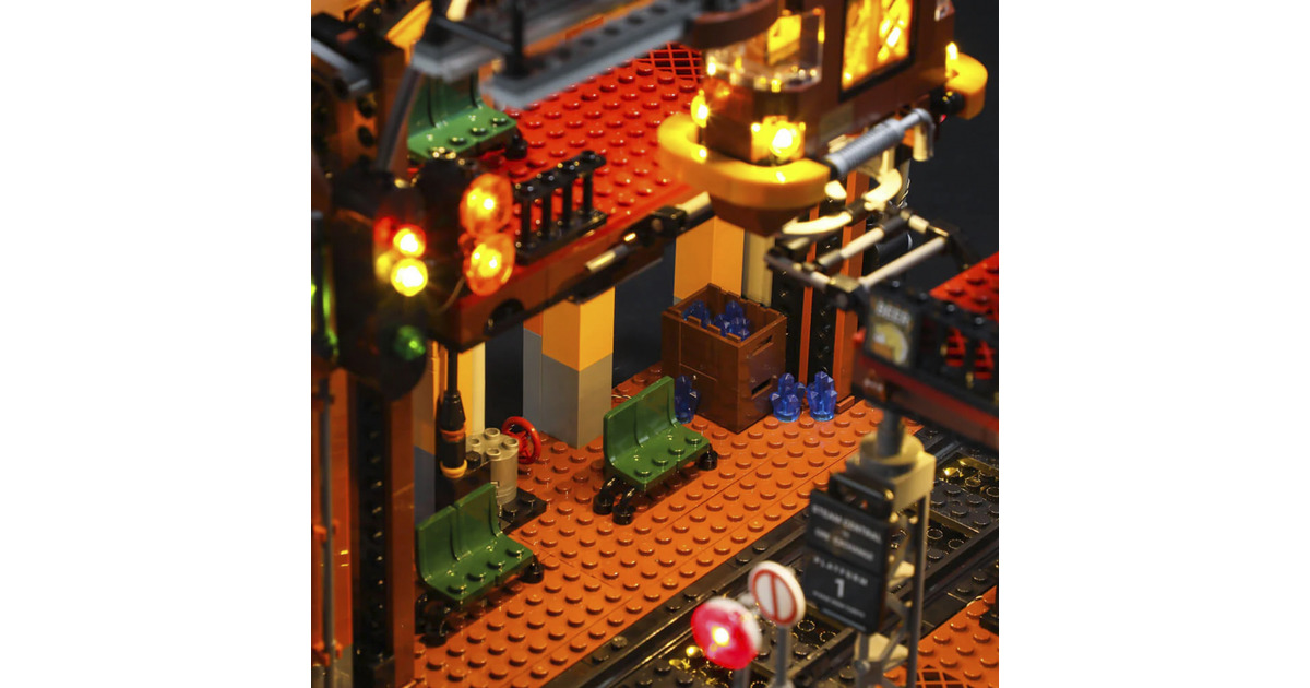 LumibricksSteampunk World - Steampunk Train Station Constructiespeelgoed  (F9007V2.0)