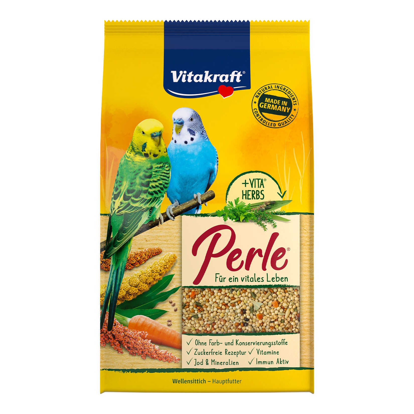 Vitakraft Sittich Perle 1kg, 5er Pack