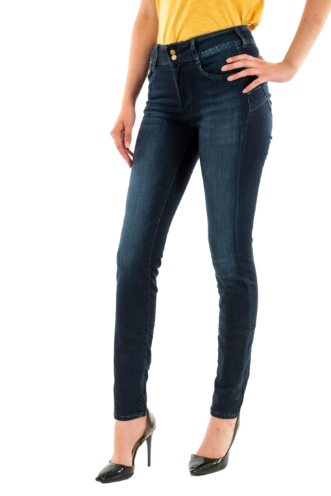 Jeans Le Temps Des Cerises pulphigh 3286 blue / black