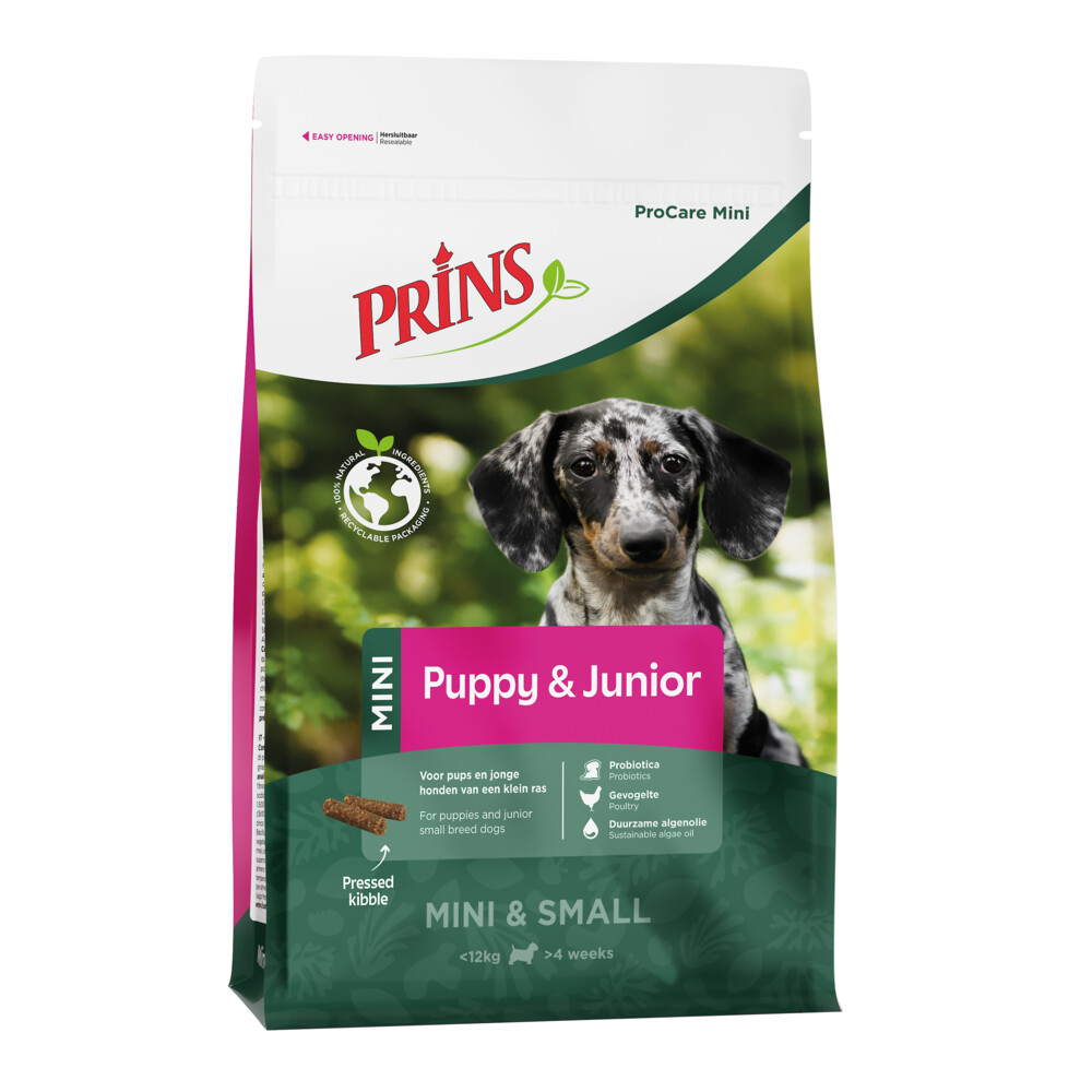 Prins ProCare Mini Hondenvoer Puppy & Junior12 kg