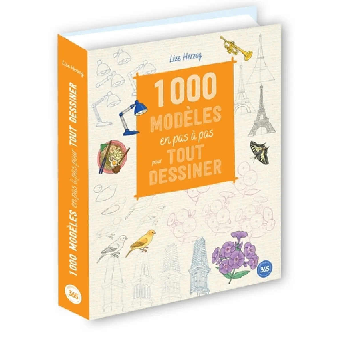 1.000 modèles en pas à pas pour tout dessiner