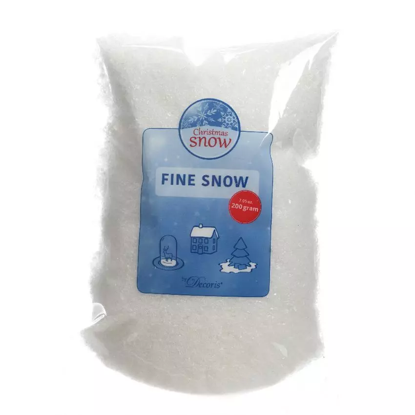 Sachet de neige (200 gr) Artificielle fine