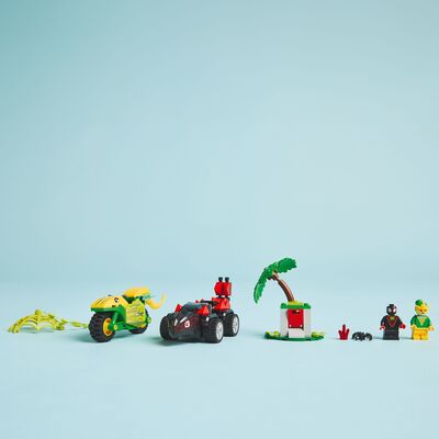 LEGO Spidey 11198 Dinosaurkjøretøyjakt med Spin og Electro