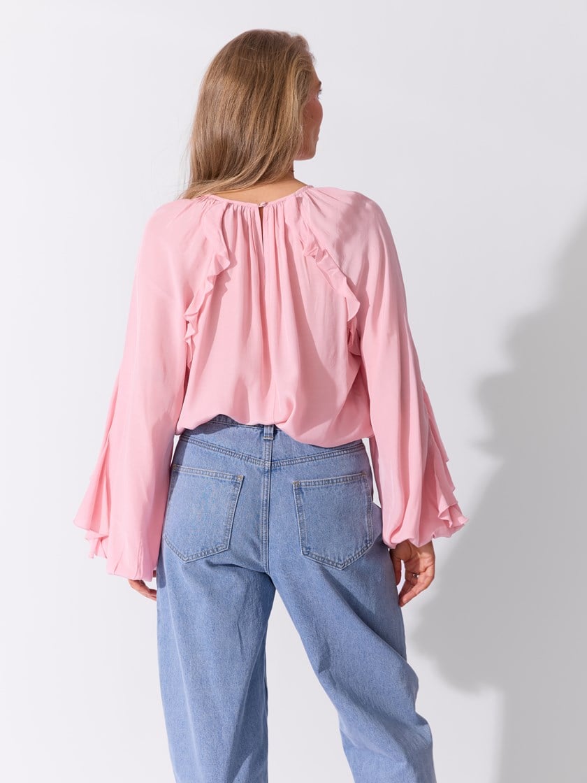 Thea bluse Mellow Rose