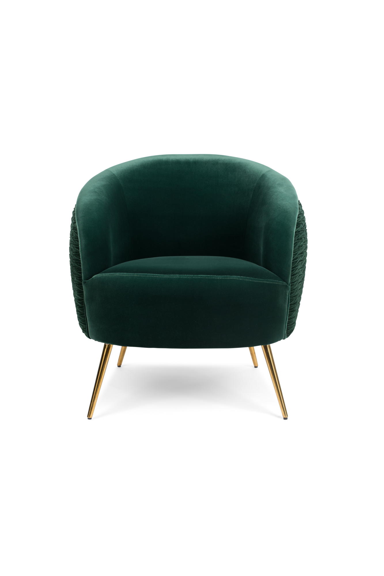 Fauteuil So curvy groen