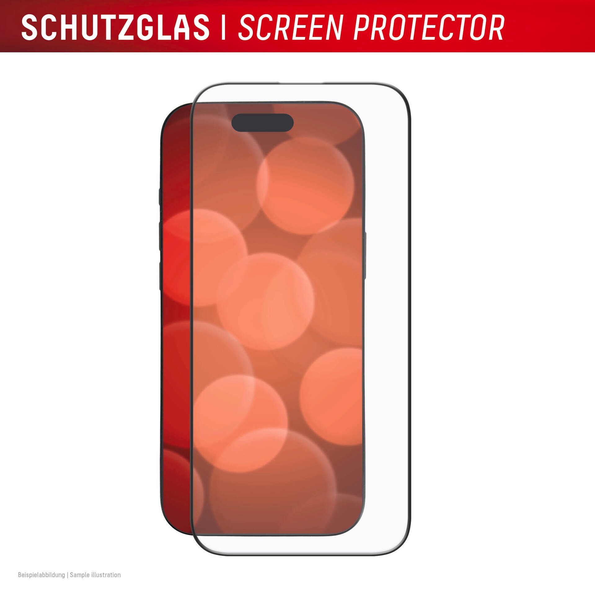 Displex Displayschutzglas »Premium Glass Screen Protector Full Cover« für Apple iPhone Air Displayschutzfolie, Schutzfolie, Bildschirmschutz, kratz- & stossfest