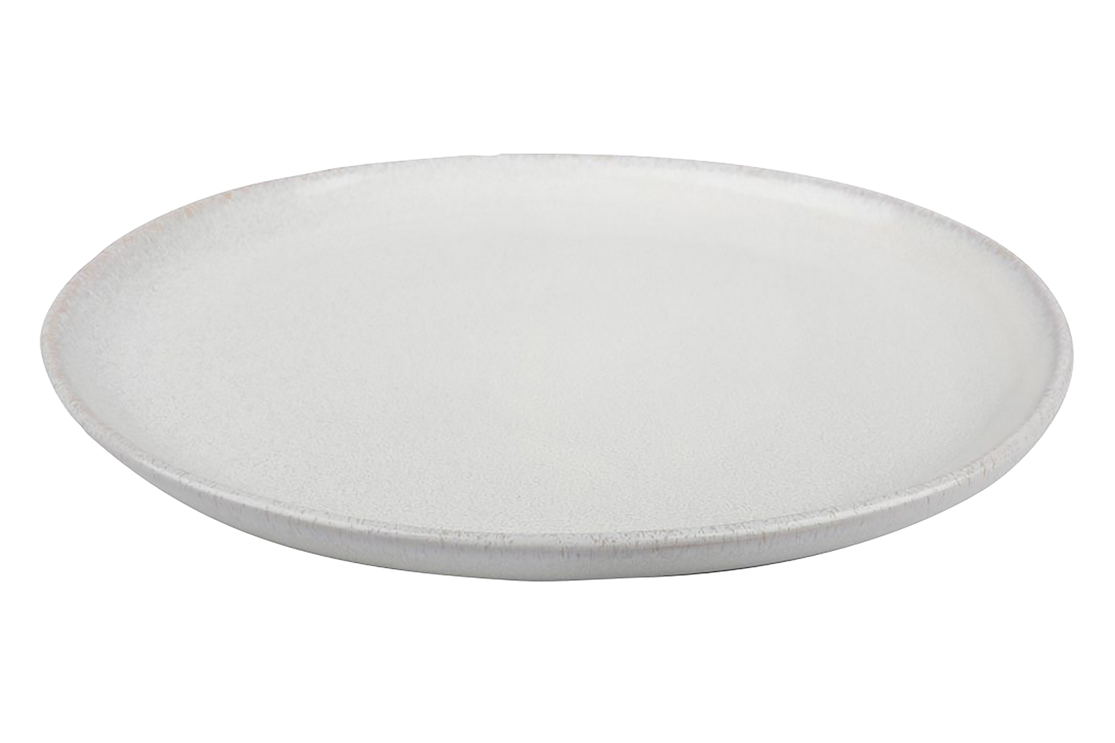 Stengods asjett Lys grå. Ø21 cm