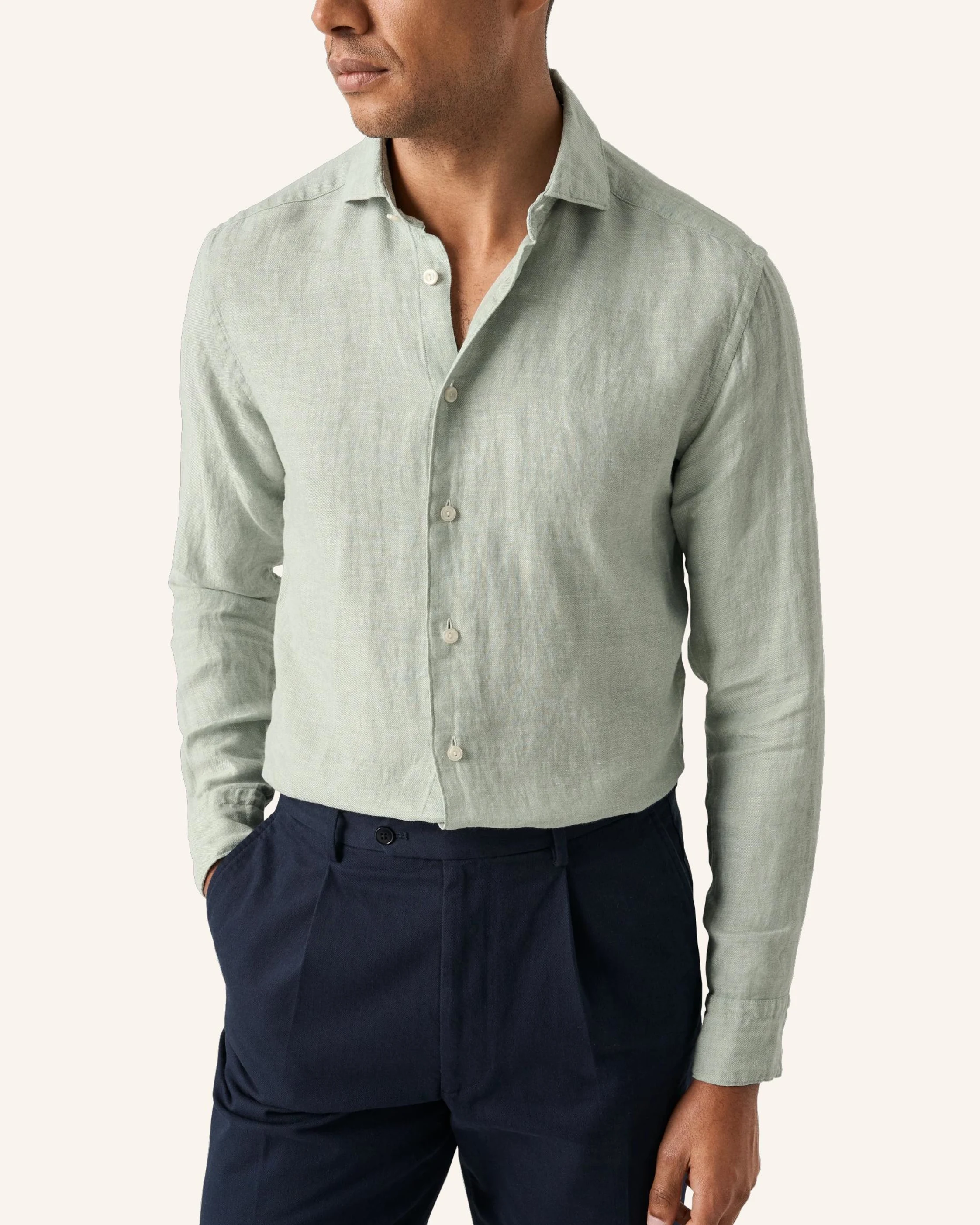 ETON Leinenhemd Contemporary Fit