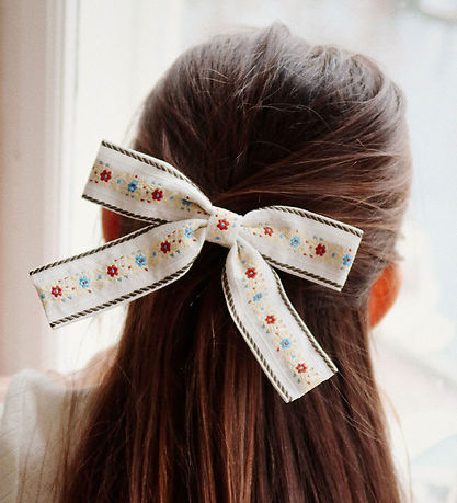 Konges Sløjd H?rsl?jfe - Ribbon Bowie - Beige