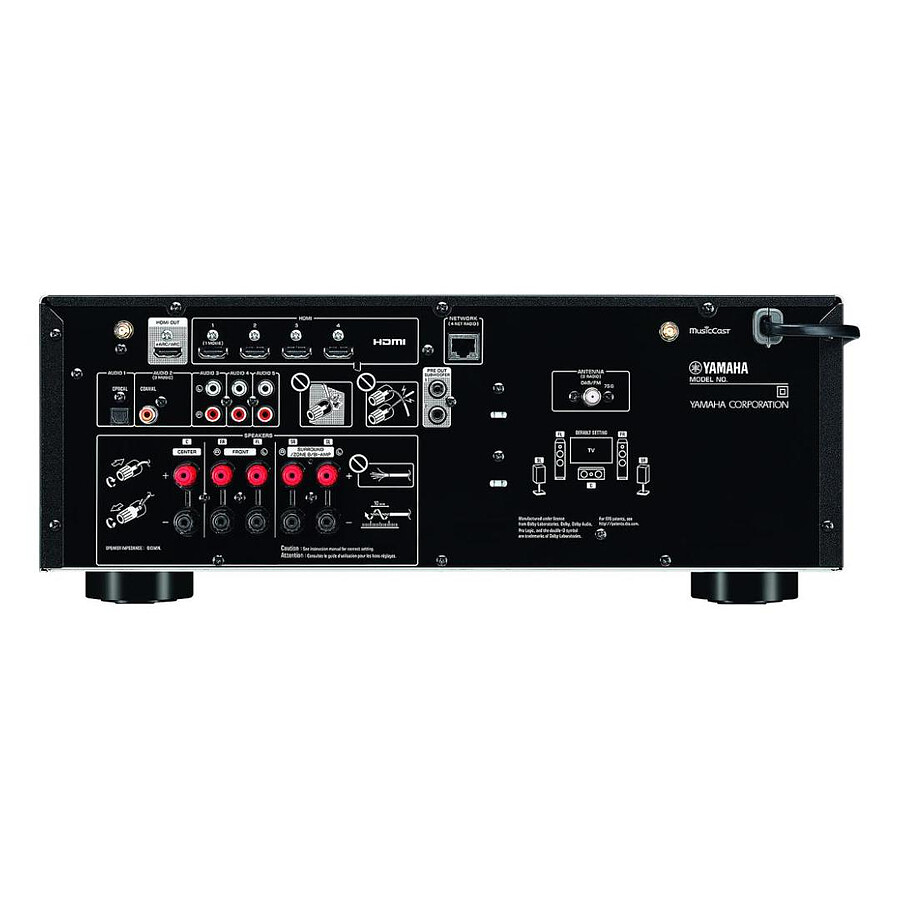 Yamaha RX-V4A Noir + Focal SIB EVO 5.1 Noir