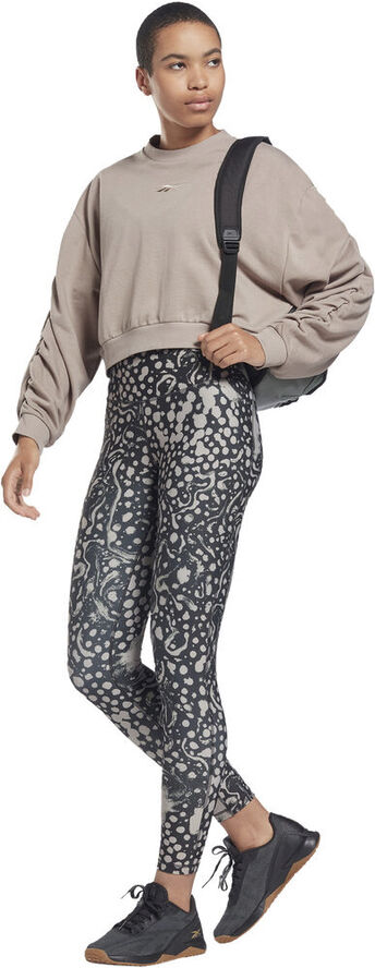 Reebok Studio Knit Fashion Cover-Up sweatshirt Brun