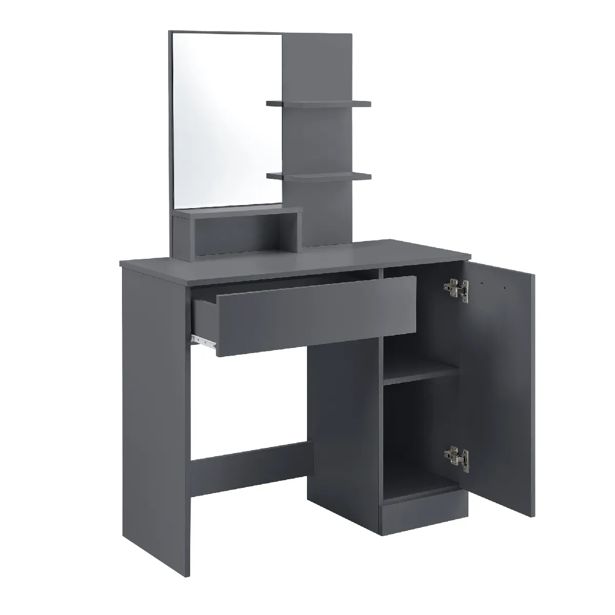 En.Casa En Casa Coiffeuse Gris Foncé