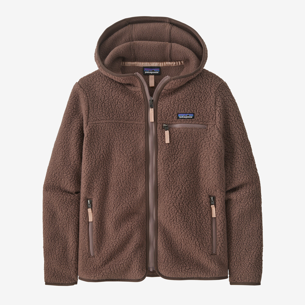 Damen-Retro-Fleece-Hoodie