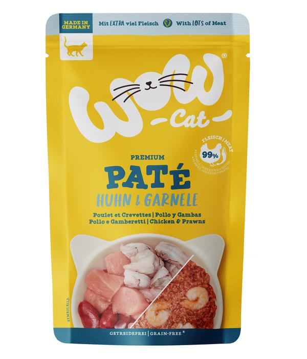 WOW® Cat Nassfutter für Katzen Premium Paté