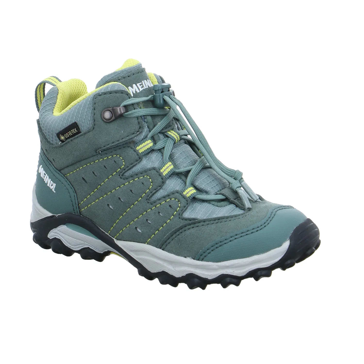 MEINDL Kinder-Wanderschuhe Grau Synthetik  mit Gore Tex