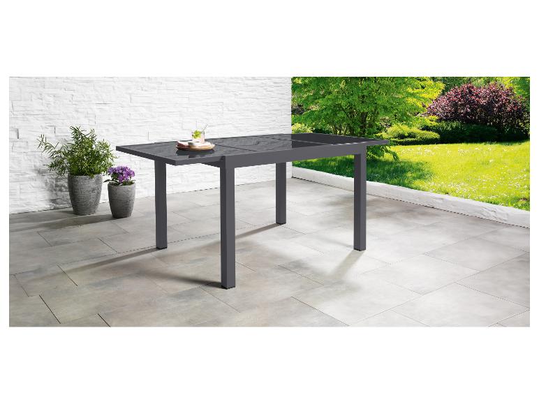Uitschuifbare aluminium tuintafel Houston